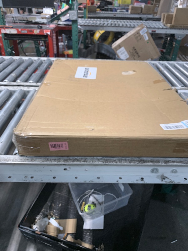 Photo 1 of **EDGES OF GLASS ARE PUSHED IN** Trading Card Display Case,34"x22" Card Show Display Case,Excellent Quality and High Performance,Card Display case with Alloy Safety Lock&Anti-wear Surface for Sports Card/TCG/Jewelry Collection,Black