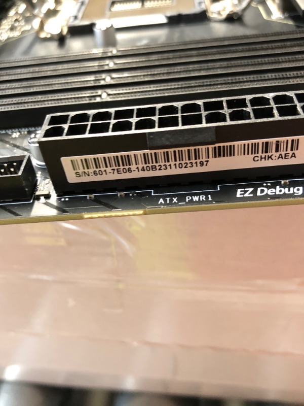 Photo 1 of ***DAMAGED - SEE NOTES/PICTURES***MSI PRO Z790-P WiFi ProSeries Motherboard (Supports 12th/13th/14th Gen Intel Processors, LGA 1700, DDR5, PCIe 5.0, M.2, 2.5Gbps LAN, USB 3.2 Gen2, HDMI/DP, Wi-Fi 6E, Bluetooth 5.3, ATX) (Renewed)