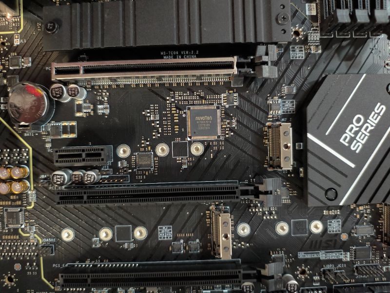Photo 1 of ***DAMAGED - SEE NOTES/PICTURES***MSI PRO Z790-P WiFi ProSeries Motherboard (Supports 12th/13th/14th Gen Intel Processors, LGA 1700, DDR5, PCIe 5.0, M.2, 2.5Gbps LAN, USB 3.2 Gen2, HDMI/DP, Wi-Fi 6E, Bluetooth 5.3, ATX) (Renewed)