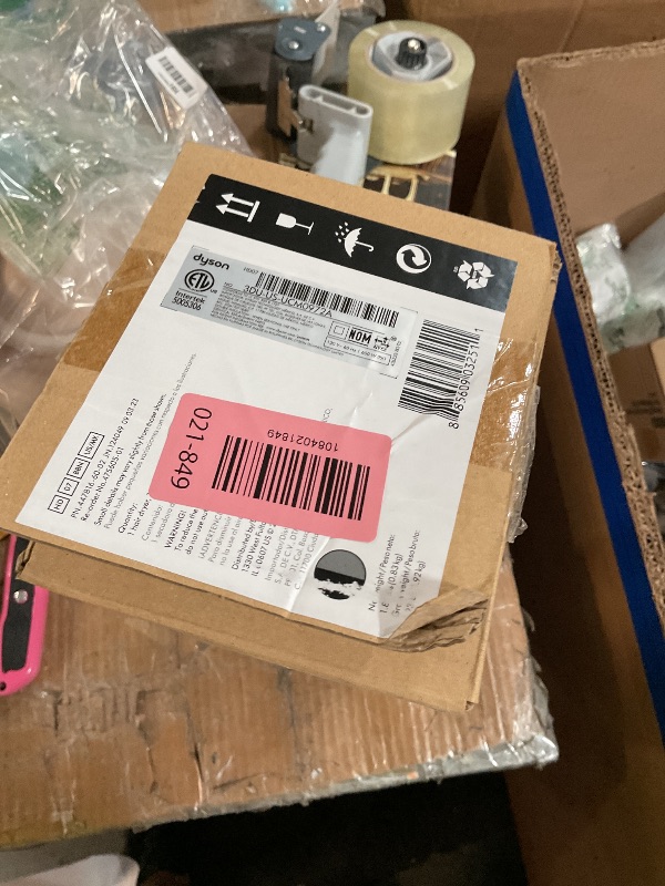 Photo 1 of **FOR PARTS ONLY, DAMAGED** Dyson Supersonic Origin Hair Dryer, No Heat Damage, Styling Concentrator, Precision Styling Blow Dryer (Black/Nickel)