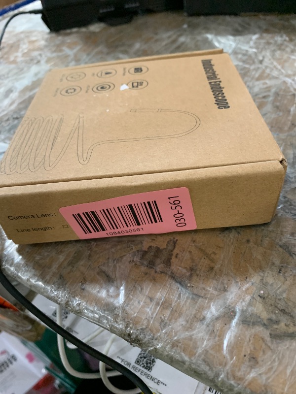 Photo 1 of [Dual-Lens] Endoscope Camera with Light, 1920P HD Borescope with 8+1 Adjustable LED Lights, IP67 Waterproof 16.5FT Semi-Rigid Snake Cord Inspection Camera for iPhone, iPad and Android Phone (Type C)