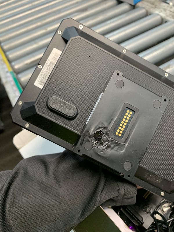 Photo 1 of ***MAJOR DAMAGE FOR PARTS ONLY***
Carpuride W103 Pro with Wireless Bluetooth Transmission Portable Carplay & Android Auto Car Stereo, 10.3 inch 1080P Touch Screen, Mirror Link/GPS/Siri/FM, with 3 Bracket?Dual BT