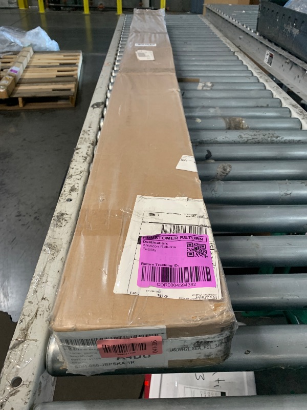 Photo 1 of ***FACTORY SEALED***SmartStandard 36in x 96in Double MDF Sliding Barn Doors with 6.6FT Bypass Barn Door Hardware Kit, Save Space, Waterproof, Easy Install, Fit 60in-64in Openning, White