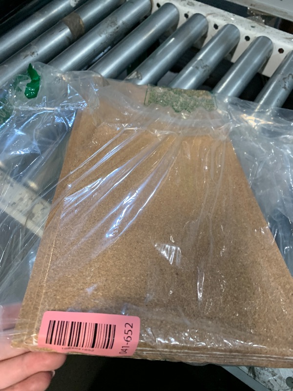 Photo 1 of ***missing 6***OLYCRAFT 10 Sheets 1mm Thick Cork Sheets 12x6.1 Inch Thin Cork Roll Brown Corks Board Rectangle Wooden Tiles Wood Mats for Coaster Placemat Kitchen Dining Hall DIY Crafts Supplies