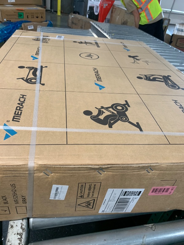 Photo 1 of ***FACTORY SEALED***Merach Exercise Bike, Brake Pad/Magnetic Stationary Bike with Exclusive App, Low Noise Indoor Cycling Bike with 270LBS Weight Capacity, Dumbbell Rack and Fitness Courses for Weight Loss