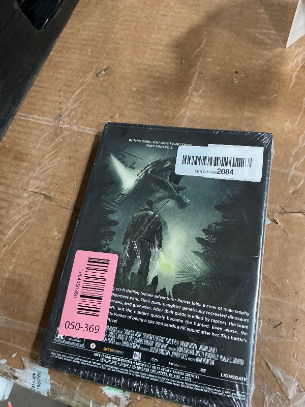 Photo 1 of ***BENT CASE***Jurassic Hunt - DVD