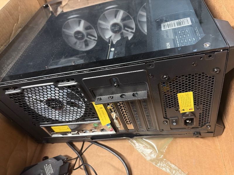 Photo 1 of ***MISISNG RAM***UNABLE TO TEST***
STGAubron Gaming PC Desktop Computer, Intel Core i7 up to 3.9G, GeForce RTX 3050 6G, 32GB RAM, 512GB SSD, WiFi 6, BT 5.0, RGB Fan x 4, Windows 11 Home
