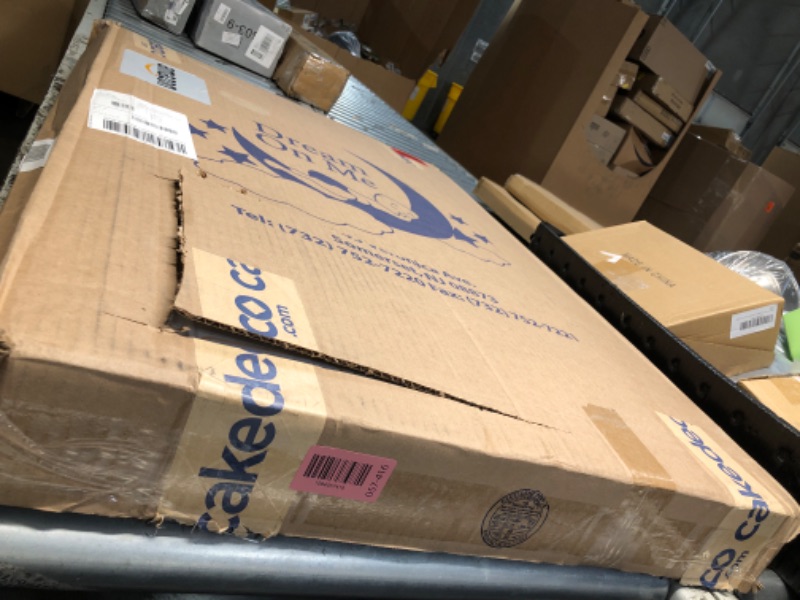 Photo 1 of ** ITEM IS A MATTRESS FOR A THREE AND ONE PORTABLE CRIB NOT A FULL-SIZE CRIB MATTRESS**
Dream On Me Baby Zzz 5” Full-Size Crib & Toddler Bed Mattress in a Box – GREENGUARD Gold & BSA Certified, Breathable, Water-Resistant, Machine Washable Cover, (52" L x