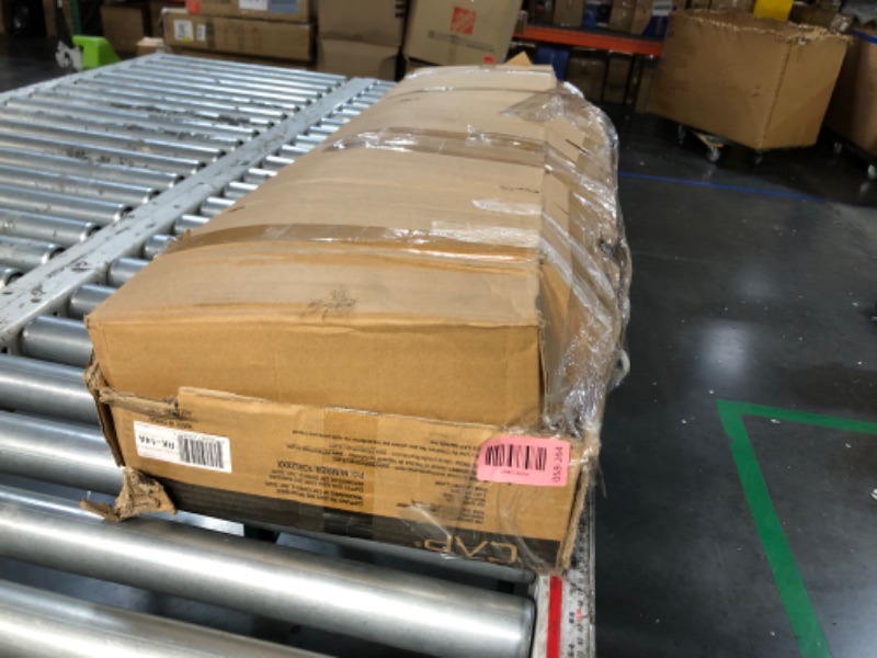 Photo 1 of **MISSING HARDWARE** CAP 51-Inch 3-Tier Dumbbell Rack for Home Gym, Heavy-Duty Steel Weight Storage Rack for Hex Dumbbells, Holds 5lb - 50lb Pairs`1
