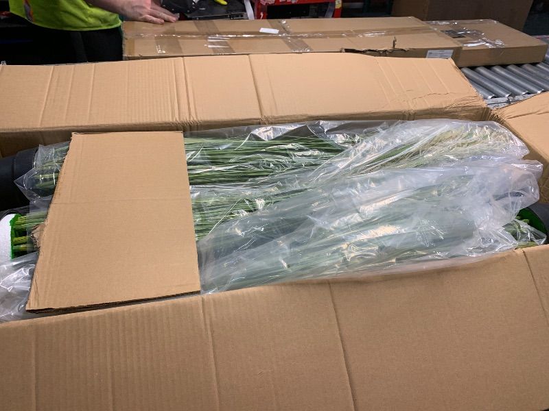 Photo 1 of ***PARTS ONLY SOME ARE PULLED APART AND SOME ARE MISSING PIECES***
6 Pack 4 ft Tall Artificial Grass Plant Fake Pampas Grass in Pot Large Faux Floor Plants Potted Artificial Greenery for Indoor Outdoor Garden Home Bathroom Office Room Housewarming Wedding