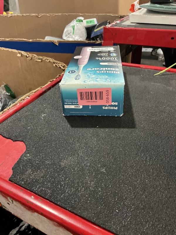 Photo 1 of ** factory sealed *
Philips Sonicare 5900 Series Electric Toothbrush, Pressure Sensor, 6 Brushing Settings, SmarTimer, BrushPacer, 21-day Runtime, Gentle Professional-Clean Feel, for Sensitive Gums, Light Pink, HX7132/02