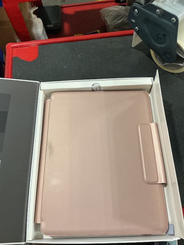 Photo 1 of ** stock photo for reference **
typecase Edge Keyboard Case for iPad Air 13-inch(M4/M3/M2, 2026/2025/2024) & iPad Pro 12.9-inch(6th/5th/4th/3rd Gen), Magic Keyboard with 11-Color Backlight, Multi-Touch Trackpad, Pencil Holder, Black
