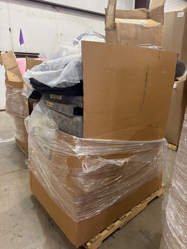 Photo 1 of As is general merchandise pallet 