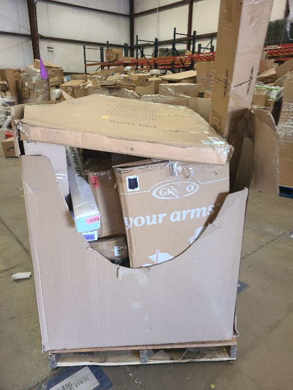 Photo 1 of As is general merchandise pallet
