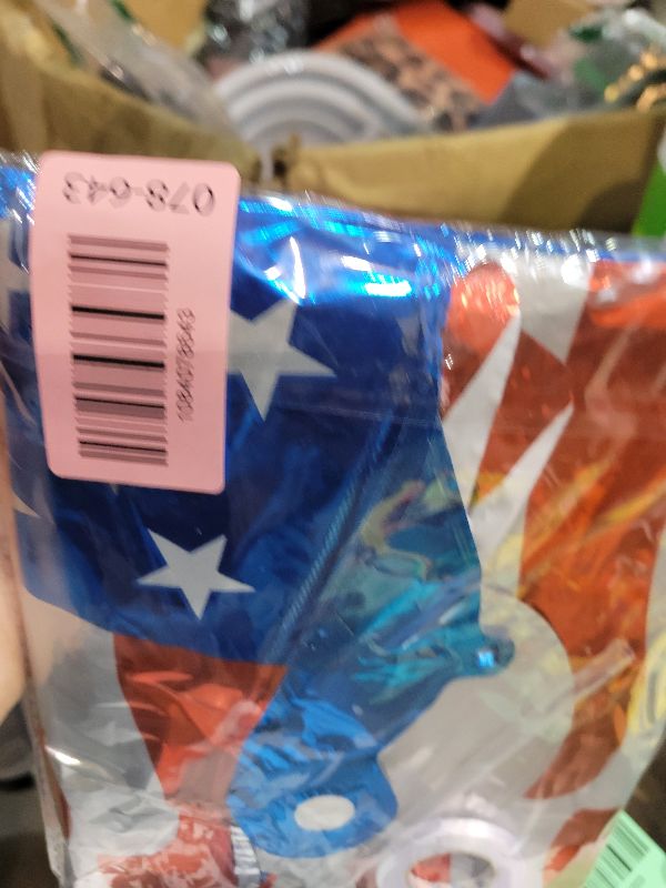 Photo 1 of 13Pcs Independence Day Balloon Set,Red White Blue Lettering Balloons,Suitable for July 4th, Memorial Day, Patriotic Decorations American Party supplies