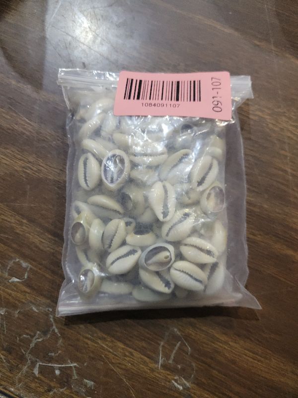 Photo 1 of 100 Pcs Lvory Natural Cowrie Shells Beads Oval Beach Seashells African for Jewelry Making sea Shells for Crafting, DIY Craft Beads and Jewelry Making, Beads and Bead Assortments, Decorations