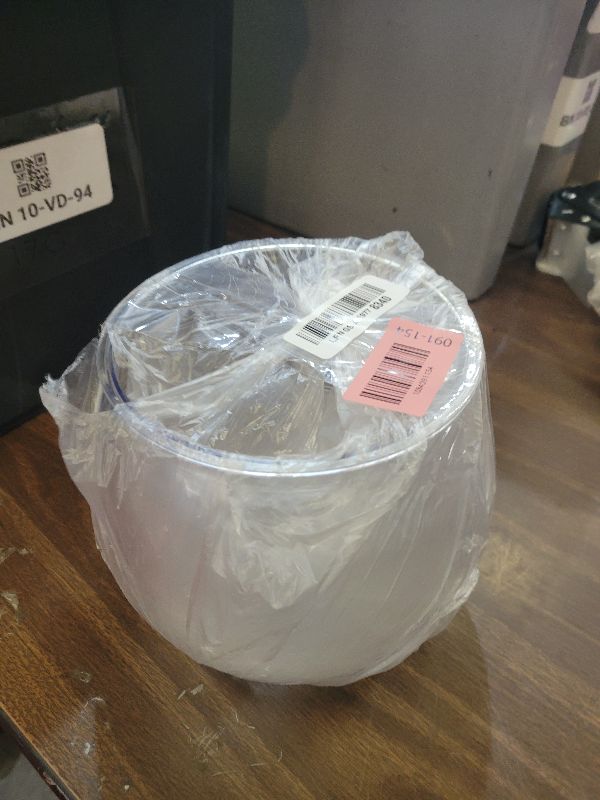 Photo 1 of 2Pcs Plastic Fish Bowls, 135oz Round Fish Tank Home Party DIY Decor