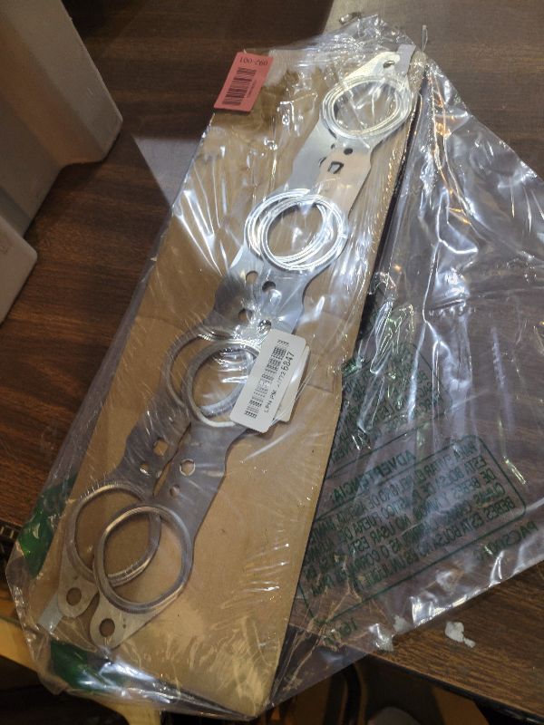 Photo 1 of 12617944 Exhaust Manifold Gasket Set Compatible with Silverado Sierra Suburban 1500 2500 HD Yukon CTS Escalade MLS LS LQ LM7 4.8L 5.3L 5.7L 6.0L 6.2L, Manifold Gaskets with Bolts