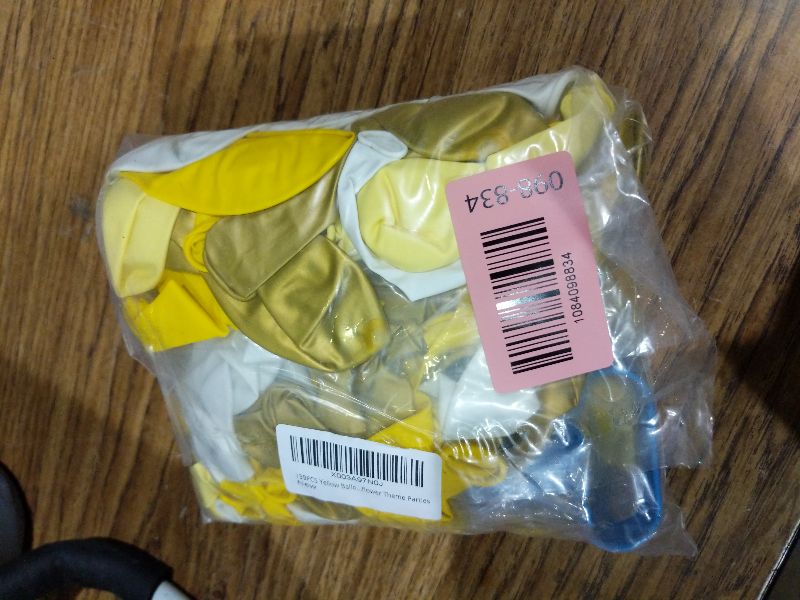 Photo 1 of 139PCS Yellow Balloons Kit with Artificial Sunflowers for Sunflower Theme Parties