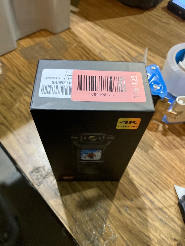 Photo 1 of 4K/30FPS 48MP Body Vlogging Camera, Pocket Action Camera with 6-Axis Stabilization,180° Rotatable Lens, 160° Wide FOV Video Recording, WIFI Digital Vlogging Camera for YouTube,Travel,Creators