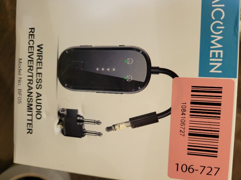 Photo 1 of 2026 Upgraded Pro Bluetooth 6.0 Transmitter Receiver|Bluetooth Adapter for TV/Airplane/Gym to Wireless Headphones/All Airpods,Dual Link & Low Latency,Wireless Adapter for Car/Home Stereo