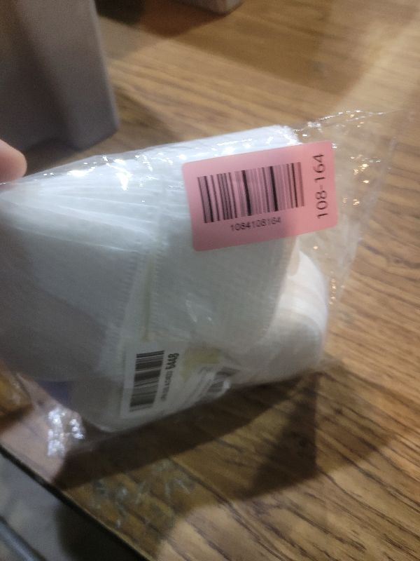 Photo 1 of 100PCS High Density Faucet Filter, Faucet Splash-Proof Cotton Bag Set, Universal Anti-Splash Water Filter with Sediment Barrier Layer, Fine Fiber Mesh, for All Types of Faucets