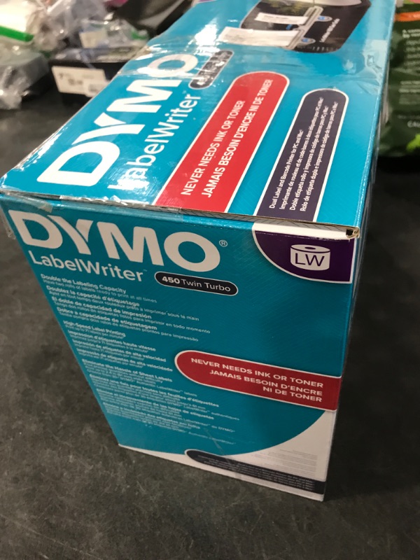 Photo 1 of DYMO LabelWriter 450 Twin Turbo Label Printer