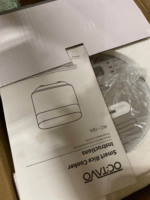 Photo 1 of OCTAVO 5-Cup Low Carb Rice Cooker