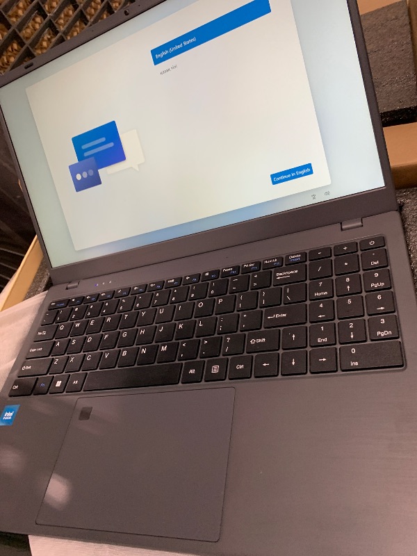 Photo 1 of UOWAMOU 15.6" FHD Laptop - 12GB RAM, 1TB NVMe SSD, Win11 Pro