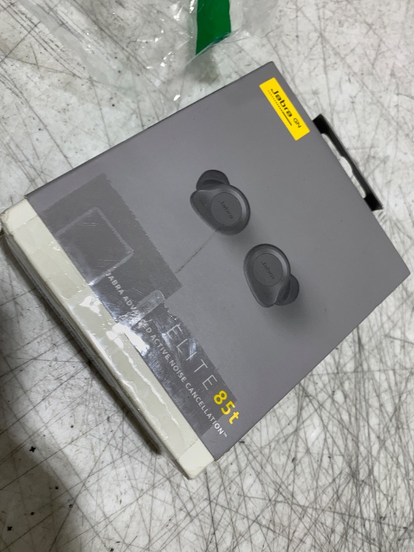 Photo 1 of Jabra Elite 85t Titanium Black Wireless Earbuds