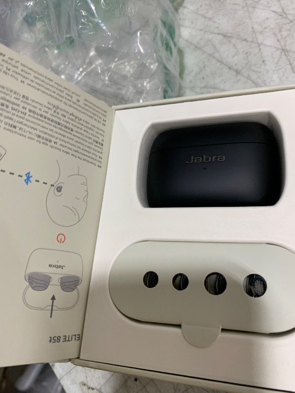 Photo 1 of Jabra Elite 85t Titanium Black Wireless Earbuds