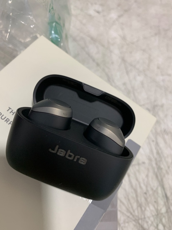 Photo 1 of Jabra Elite 85t Titanium Black Wireless Earbuds