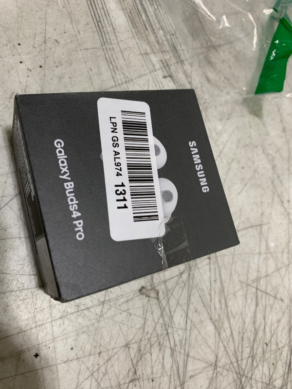 Photo 1 of Samsung Galaxy Buds 4 Pro (2026) AI True Wireless Bluetooth Earbuds, White