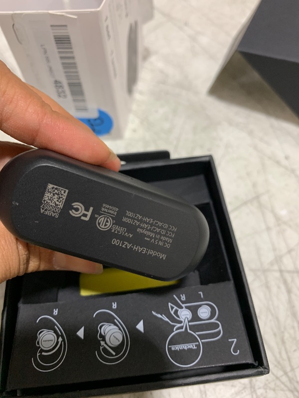 Photo 1 of Technics Reference Class Hi-Fi Wireless Ear Buds, Dolby Atmos with Head Tracking, Adaptive Noise Cancelling, 3 Device Multipoint, 10-Hr Battery, Wireless Charging, Improved Fit, EAH-AZ100-K(Black)