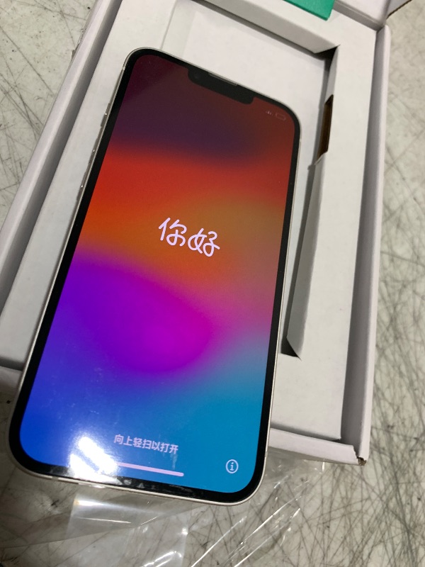 Photo 1 of Apple iPhone 13, 128GB, Starlight - Unlocked