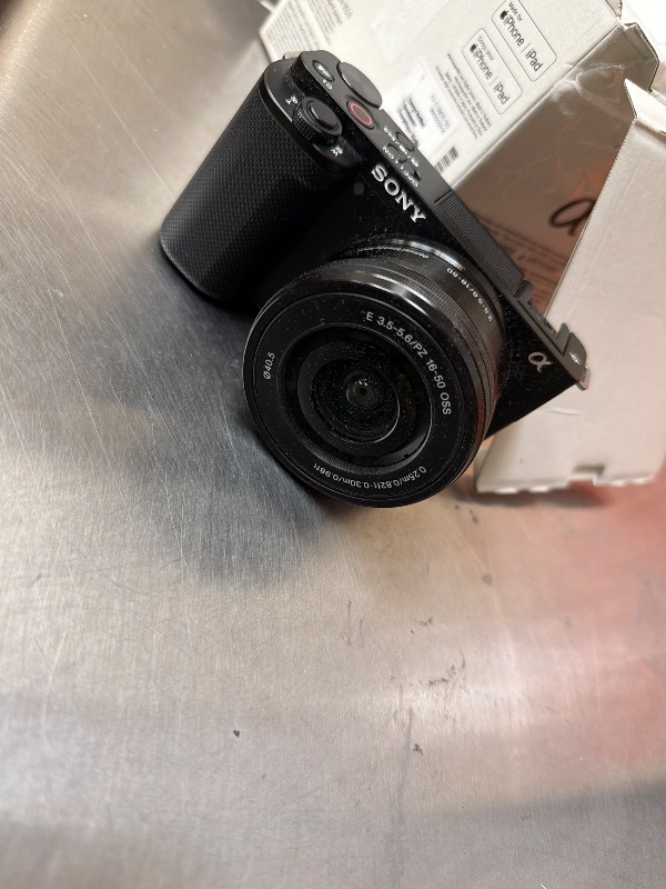 Photo 1 of Sony ZV-E10 II Mirrorless Camera with 16-50mm Lens