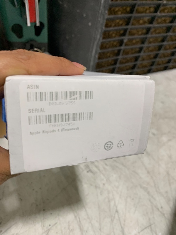 Photo 1 of Apple AirPods 4 (Renewed)