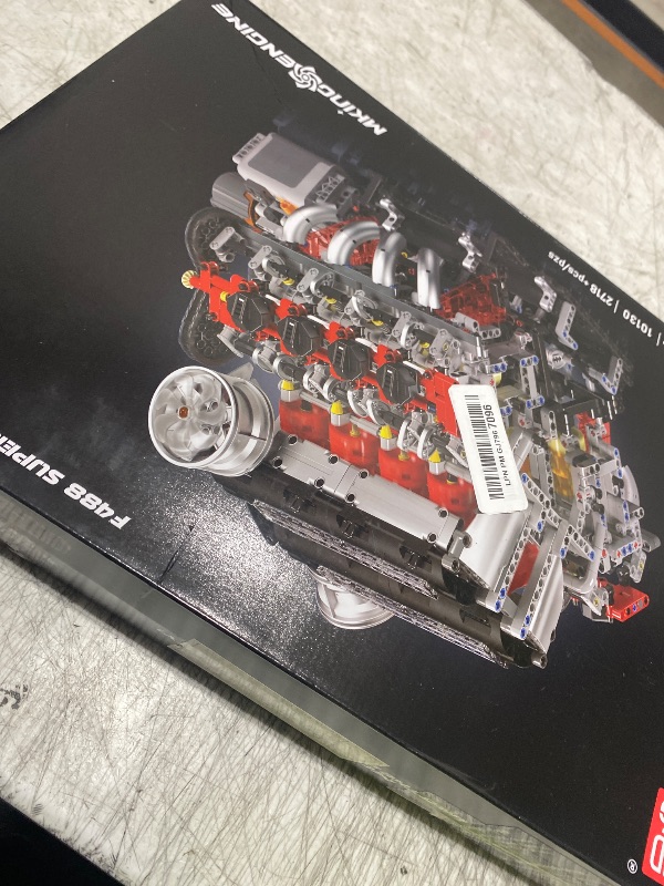 Photo 1 of Mould King V8 Engine Building Blocks Sets, Engine Model Kit