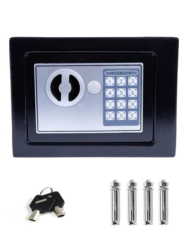 Photo 1 of Security Safe, Built in Alarm, Construction, Steel Locking Bolts, Emergency Override Key