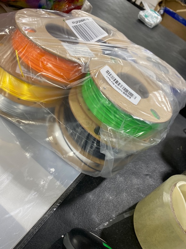 Photo 1 of dikale PLA+ 3D Printer Filament 1.75mm, 250g Spool, 12 Colors