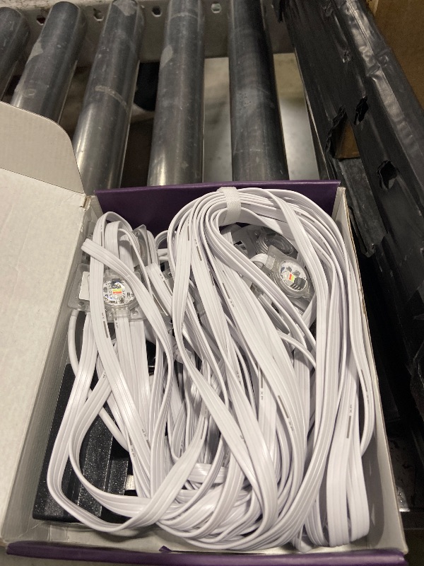 Photo 1 of Ecoeve 55ft RGB+IC Permanent Outdoor String Lights
