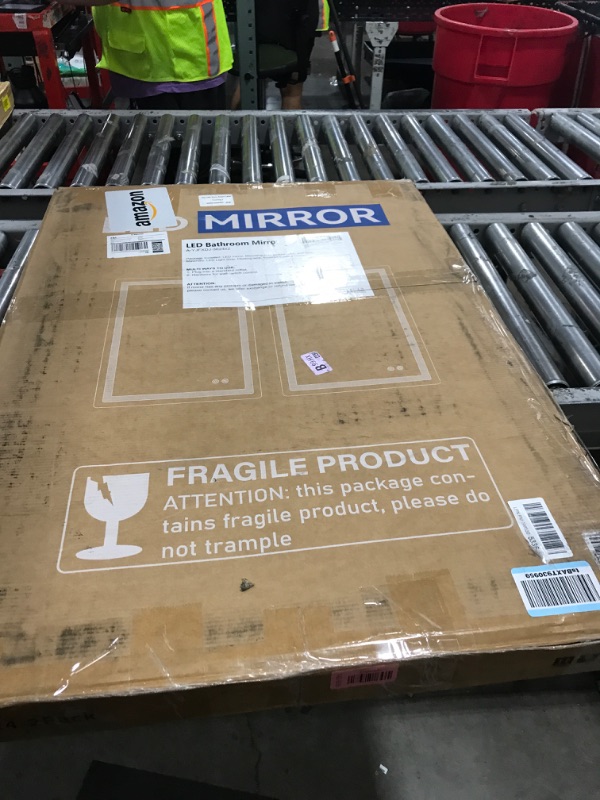 Photo 1 of AMOISE LED Bathroom Mirror with Lights, 24 x 36 Inch