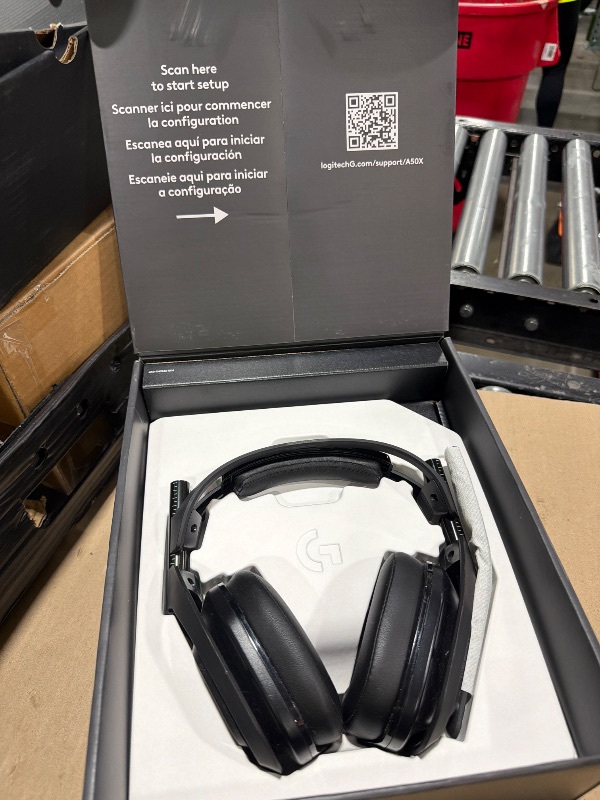 Photo 1 of Logitech G Astro A50 X Multi-Platform Wireless Gaming Headset - Black