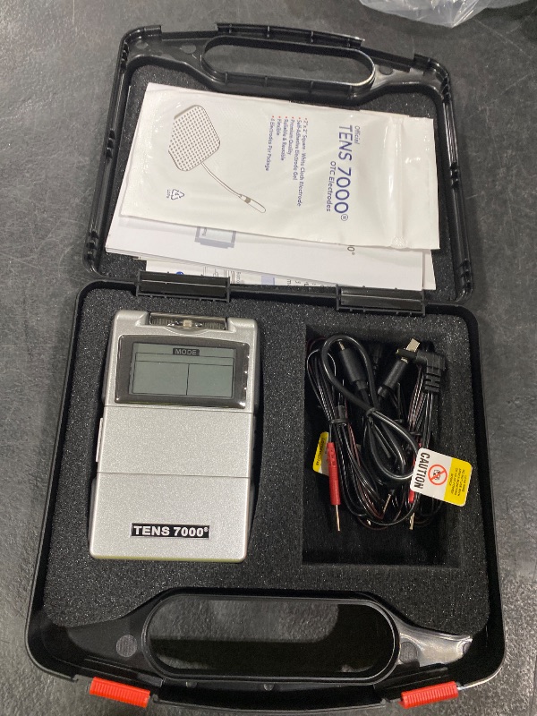 Photo 1 of TENS 7000 Rechargeable TENS Unit Muscle Stimulator