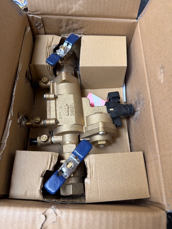 Photo 1 of Febco 860 Reduced Pressure Zone Assembly, 1"