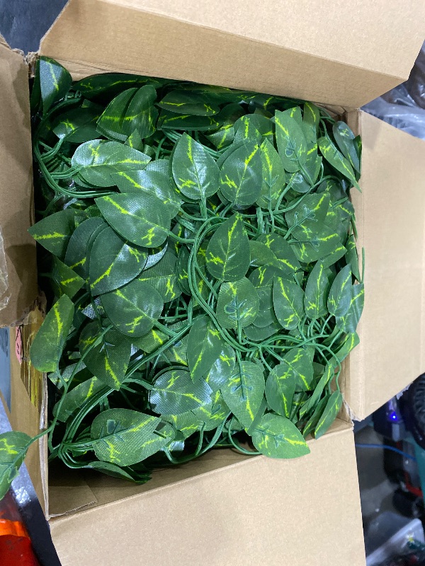 View 2 of Yuxung Artificial Ivy Garland - 200 Pcs, 1444ft GreenLPNGSAM0311380
