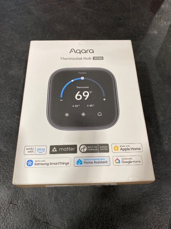 Photo 1 of Aqara Smart Thermostat W200 with Apple Adaptive Temperature