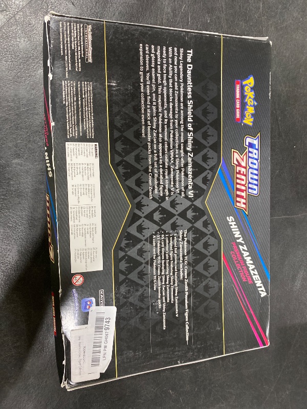 Photo 1 of Pokemon Crown Zenith Shiny Zamazenta Premium Figure Collection