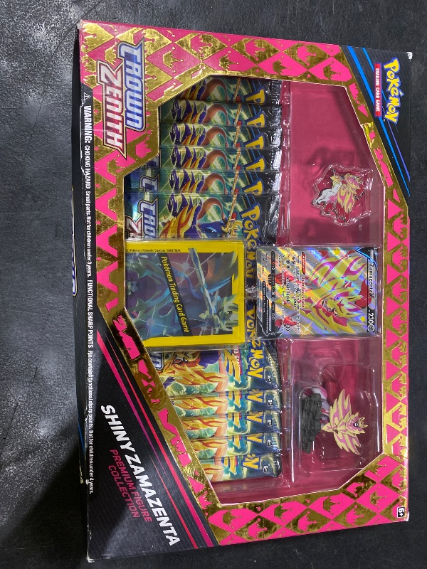 Photo 1 of Pokemon Crown Zenith Shiny Zamazenta Premium Figure Collection