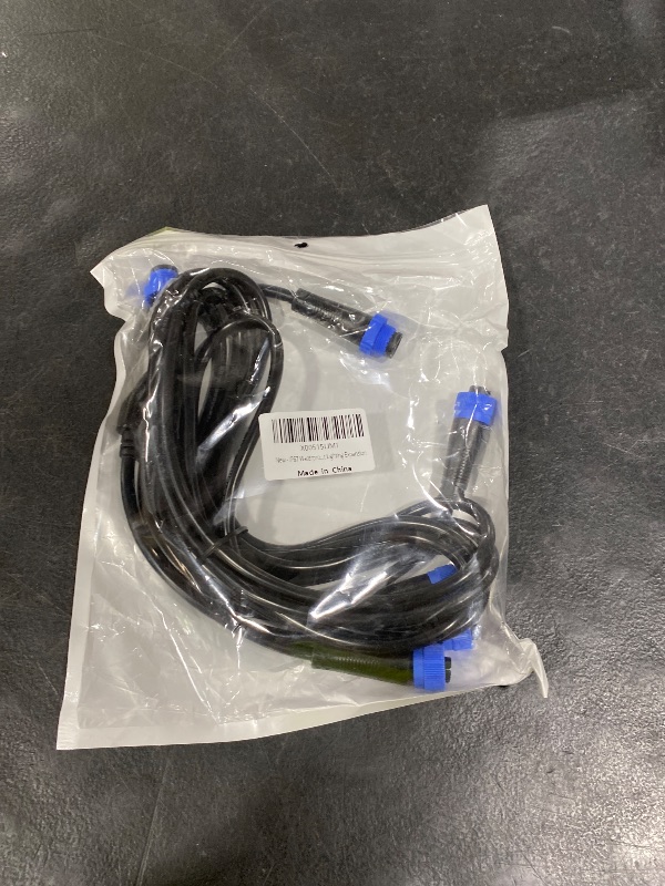 Photo 1 of Ousaly IP67 Y Splitter Cable Kit for Philips Hue Outdoor Lights